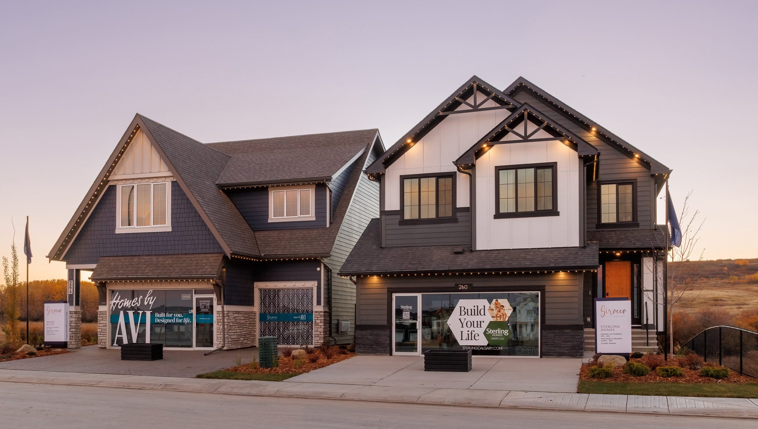 New showhomes now open in Southwest Calgary